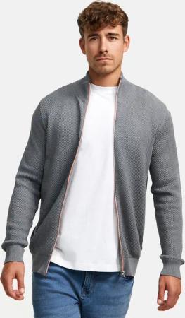 Kronstadt Sweatjacke KSErik Zip Feinstrickjacke mit