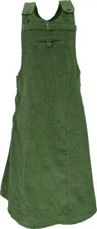 Guru-Shop Minirock Cord-Latzrock, Trägerkleid, Hippierock -
