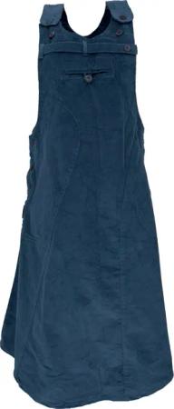 Guru-Shop Minirock Cord-Latzrock, Trägerkleid, Hippierock -..