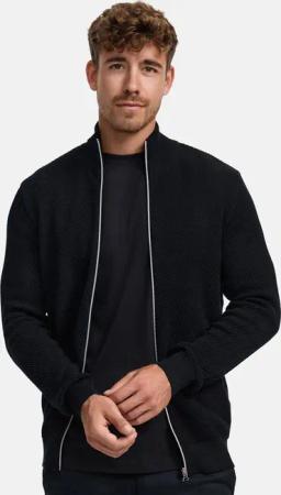 Kronstadt Sweatjacke KSErik Zip Feinstrickjacke mit