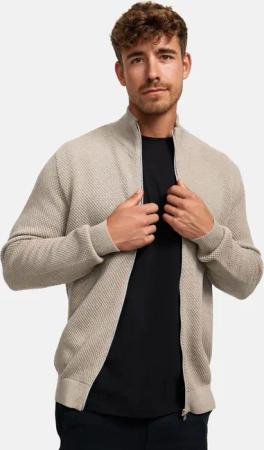 Kronstadt Sweatjacke KSErik Zip Feinstrickjacke mit