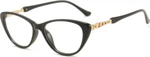 YRIIOMO Lesebrille Stilvolle Katzenaugen Lesebrille mit