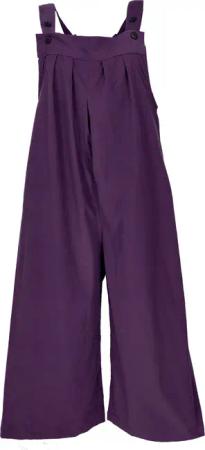 Guru-Shop Relaxhose Weite Cord Latzhose, Boho