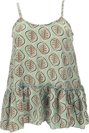Guru-Shop T-Shirt Seidiges Boho Trägertop, luftiges