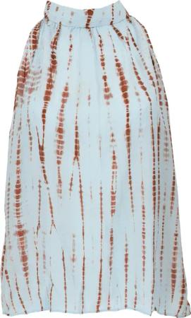 Guru-Shop T-Shirt High Neck Batiktop, Boho