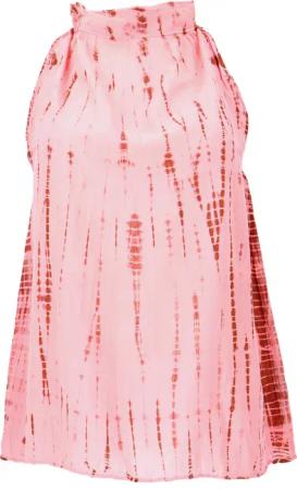 Guru-Shop T-Shirt High Neck Batiktop, Boho