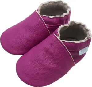 Basrakids Einfarbig Krabbelschuhe Lauflernschuhe Hausschuh Lederpuschen