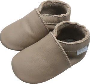 Basrakids Einfarbig Krabbelschuhe Lauflernschuhe Hausschuh Lederpuschen