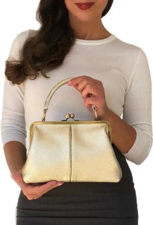 Taschenkinder Handtasche Damen Handtasche Leder "Kleine
