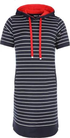 modAS Sweatkleid Damen Kleid mit Kapuze