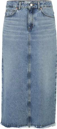 Hessnatur Jeansrock aus reinem Bio-Denim (1-tlg)