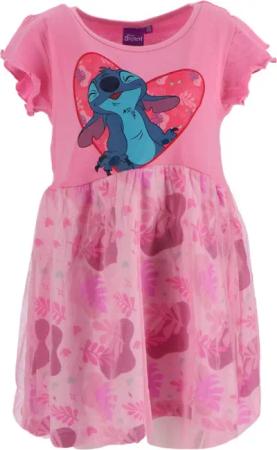 Lilo & Stitch Midikleid Kinderkleid Pink