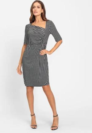 heine Jerseykleid Wickelkleid
