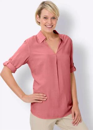 Sieh an! Klassische Bluse Schlupfbluse