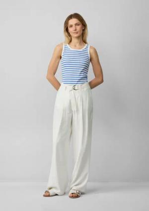 s.Oliver Stoffhose Wide-Leg-Hose aus Viskosemix mit
