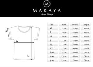 MAKAYA Print-Shirt Damen lustige Sprüche für