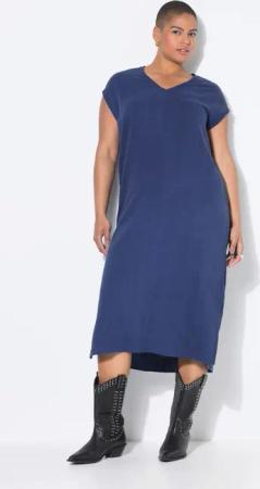 Studio Untold Jerseykleid Midikleid Oversize Shape