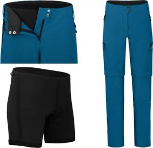 Bergson Fahrradhose VINA Zipp-off Damen Radhose