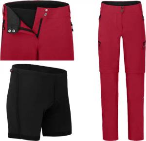 Bergson Fahrradhose VINA Zipp-off Damen Radhose