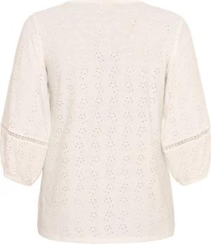 KAFFE Curve Langarmbluse Langarm-Bluse KCtara Große