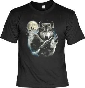Tini - Shirts Print-Shirt Wolfsrudel heulender