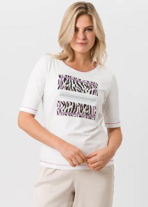 TUZZI Kurzarmshirt in moderner Optik