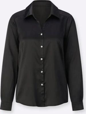 creation L Klassische Bluse Satinbluse