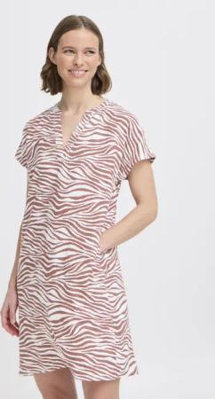 b.young Sommerkleid BYFALAKKA Kleid aus Leinenmix