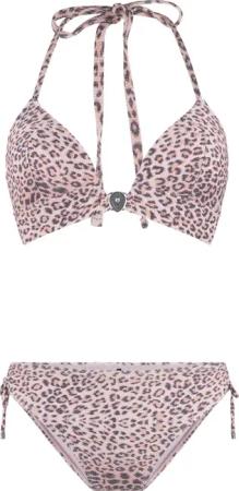 LingaDore Triangel-Bikini Leopard Print Triangel-Bikini mit