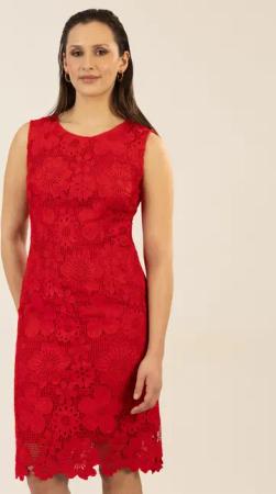 Apart Abendkleid mit rundem Ausschnitt