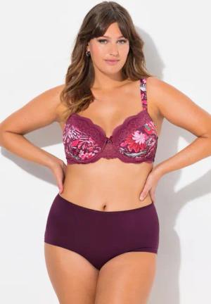 Ulla Popken Bügel-BH Bügel-BH Softcups Blütenspitze