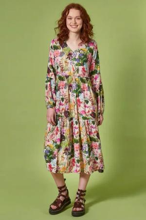 Himalaya Clothing Sommerkleid Kleid Damen mit