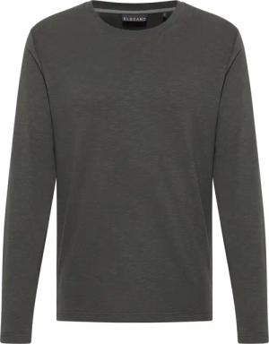 Elbsand Langarmshirt Albin Herren Gerippter Rundhalsausschnitt,