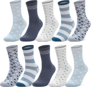 sockenkauf24 Basicsocken 10 Paar Damen Socken