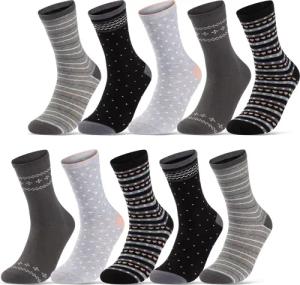sockenkauf24 Basicsocken 10 Paar Damen Socken