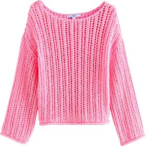 Next Strickpullover Schulterfreier Pullover mit ausgestellten