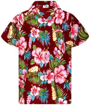 King Kameha Hawaiihemd Hibiscus NEW Funky