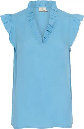 KAFFE Kurzarmbluse Kurzarm-Bluse BPtove