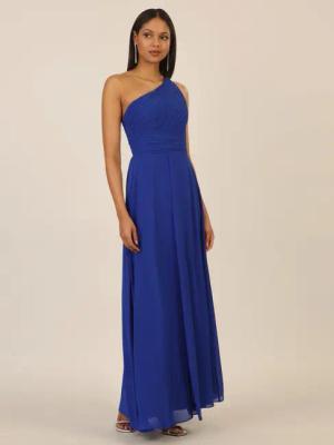 Apart Abendkleid mit Plissee- Drapierung vorne