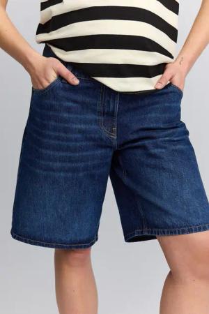 Next Shorts Lange Denim-Shorts, Umstandsmode (1-tlg)