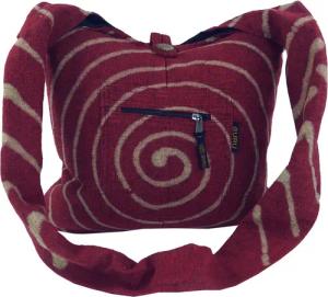 Guru-Shop Schultertasche Sadhu Bag mit Batik