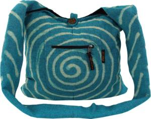 Guru-Shop Schultertasche Sadhu Bag mit Batik