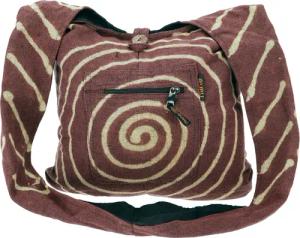 Guru-Shop Schultertasche Sadhu Bag mit Batik
