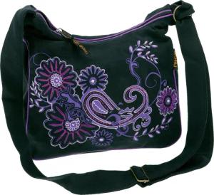 Guru-Shop Schultertasche Boho Schultertasche, Hippie Tasche,