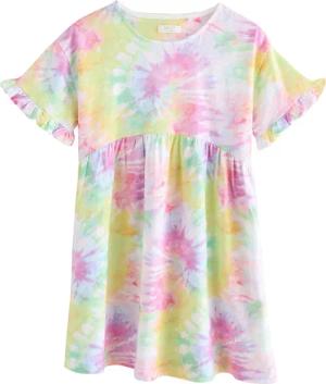Next Jerseykleid Kurzärmeliges Jerseykleid aus 100 %