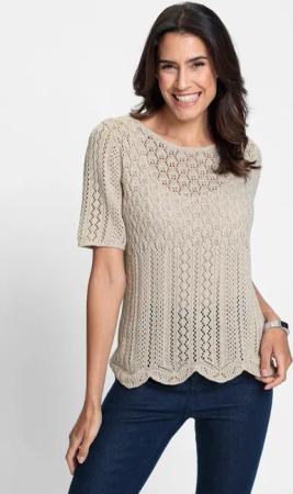 Witt Strickpullover Ajourpullover
