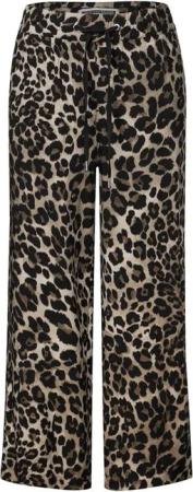 STREET ONE Stoffhose – Gemusterte Wide