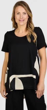 seeyou Longshirt (1-tlg) mit grafischem Muster