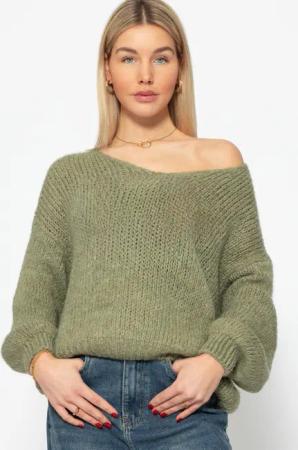 SASSYCLASSY Strickpullover Oversize Pullover Damen mit