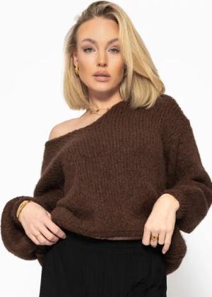SASSYCLASSY Strickpullover Oversize Pullover Damen mit